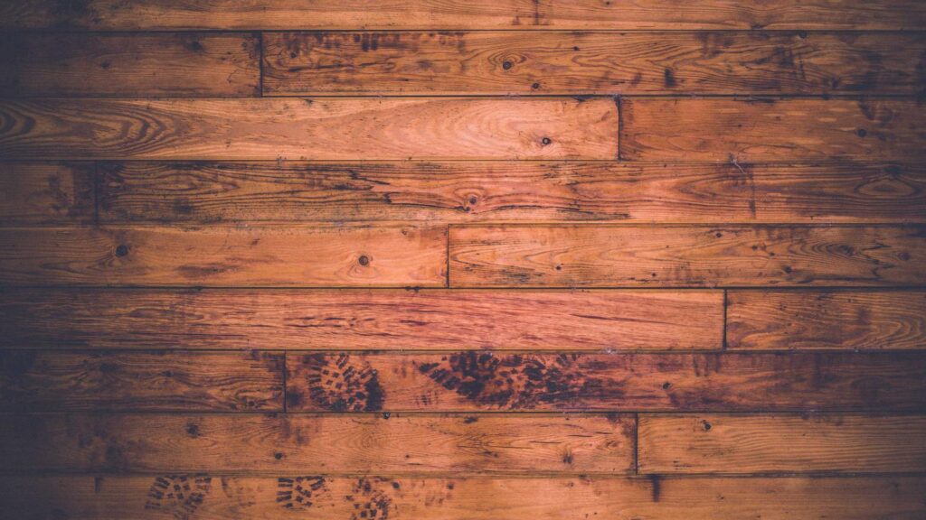 Wooden desktop backdrop for Thunderbolt and USB4 cables